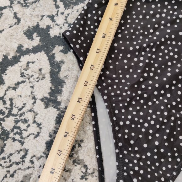ZAFUL Swimsuit Size 4 Polka Dot Black White Spaghetti Straps Beach Summer Pool - Picture 10 of 10